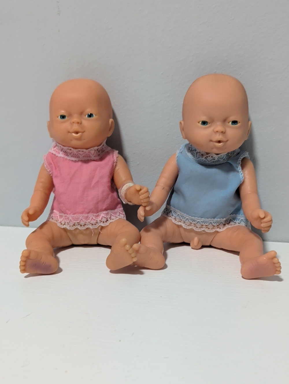 Vintage Emson Twin Anatomically Correct Newborn Vinyl Babies